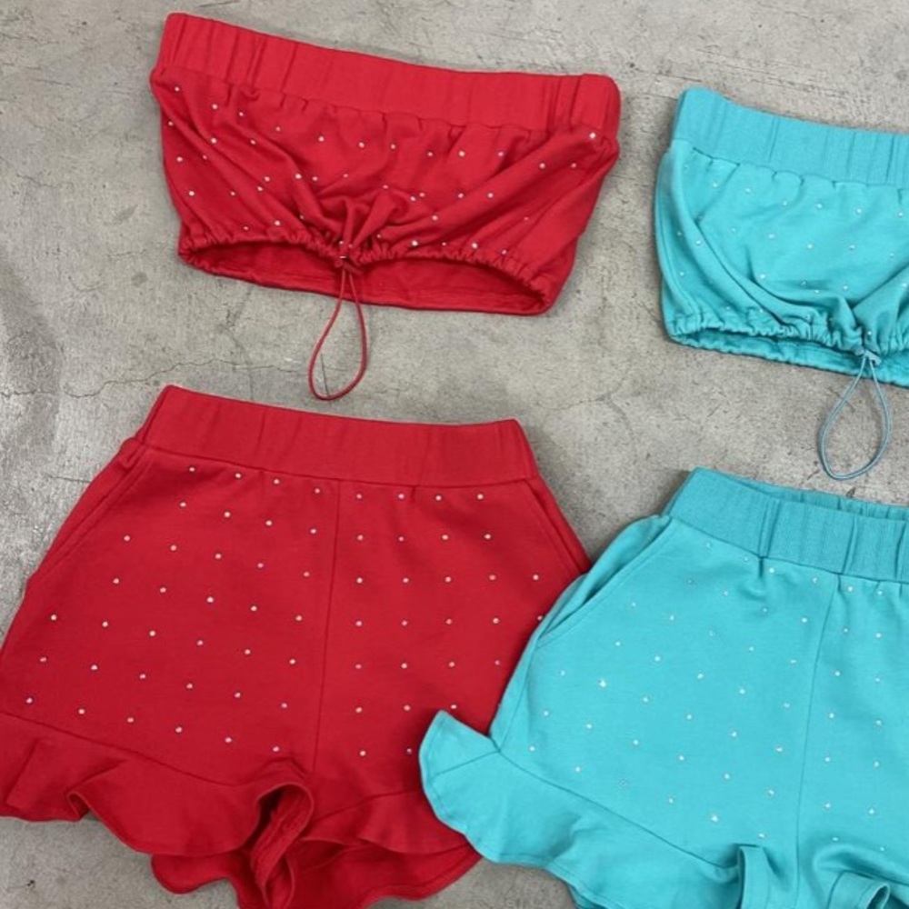 2 piece set bling
